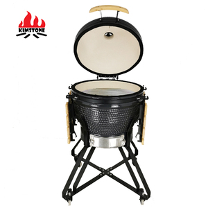 KIMSTONE 24 Inch Ceramic Premium Home Kitchen Barbecue Manufactured Charcoal Grills - Product Image 3