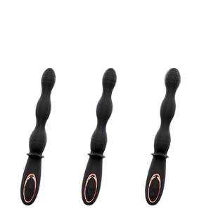 Anale plug automatische vibrator volwassenen telescopische massager seksspeeltjes groothandel - Product Image 1