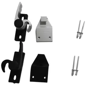 Serratura per tapparella scorrevole a doppio lato in alluminio con chiave - Product Image 1