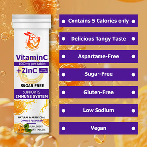 Tabletas de Vitamina C y Zinc Más Vendidas, con Zinc para Mejorar tus Sesiones de Gimnasio, Apoya el Sistema Inmunológico - Product Image 4