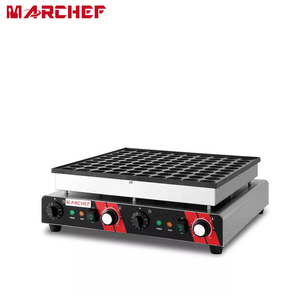 Snack <strong>Machines</strong> 3kw Electric 100 Holes Mini Pancake <strong>Poffertjes</strong> Maker - Product Image 1
