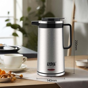 Winning Star Electric <b>Kettle</b> 1.5L Stainless Steel Auto Shut off <b>Keep</b> <b>Warm</b> 1.2m Power Cord - Product Image 2