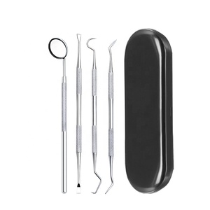 VENTE CHAUDE <span class=keywords><strong>Kit</strong></span> d'outils Instruments Dentiste Tartre Grattoir Détartreur Calculus Plaque Remover Dents Nettoyage Oral Care Tool - Product Image 6