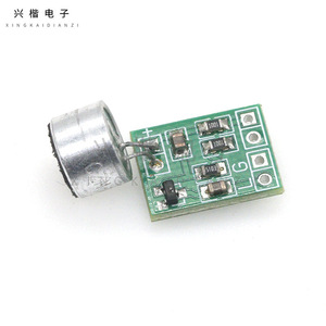 Mini micrófono con módulo de circuito de amplificación de audio para kits de control por voz - Product Image 1