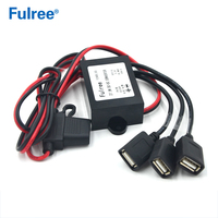 Adaptateur d'alimentation USB-C Type C Micro Mini USB pour voiture 12V 24V 48V 60V 72V Convertisseur abaisseur de tension DC stable 5V