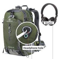 Sac à dos de randonnée 40L pour hommes et femmes, sac à dos de camping extérieur imperméable et léger