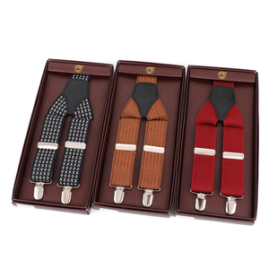 Pantalones ajustables elásticos de moda para hombre, tirantes, accesorios de ropa, tirantes - Product Image 1