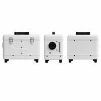 8KW Yatay Hepsi Bir Arada Dizel Park Isıtıcısı 12V 24V 220V Üçü Bir Arada Güç Kaynağı Dahili Depo LCD ve Uzaktan Kumanda Kamyon Karavan için
