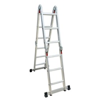 Promotion chargeur escalier pliable échelle de construction en aluminium