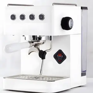 가전 자동 에스프레소 커피 메이커 15 바 1450W 카푸치노 메이커 커피 머신 및 우유 거품기