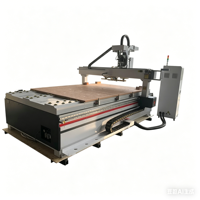 Machine de gravure et de découpe CNC ATC robuste YN2130 pour le bois, l'acrylique et l'aluminium, avec magazine d'outils linéaire à 12 emplacements