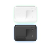 Support de chargeur sans fil 3 en 1, version mise à jour, charge rapide, support de téléphone portable, multifonction, sans fil