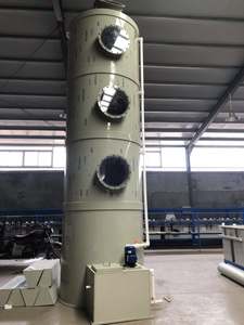 Torre de pulverización de volumen de aire de 3000 M3/<span class=keywords><strong>h</strong></span> para tratamiento de gases residuales industriales y limpieza del aire - Product Image 4