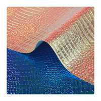 Étui de téléphone en cuir synthétique PU à motif crocodile tortue laser irisé de 0,6 mm résistant à l'abrasion Accessoires d'emballage