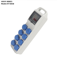 HY1805B Chantier de construction extérieur Équipement portable en plastique Boîtier de prise MCB Boîte de distribution d'énergie électrique temporaire