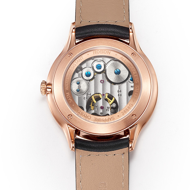 New Launch OEM Luxury Mechanical Watch Tourbillon Movement Wristwatch Custom Automatic Mechanical Wristwatch