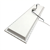 Plafonnier LED étanche IP66 haute luminosité 40W 4000LM, résistant à la poussière et aux chocs, pour entrepôt et parking
