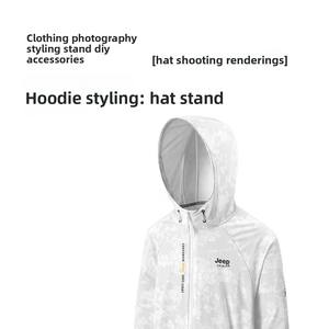 Alat Peraga Pemotretan Hoodie: Tiang Penyangga, Putih - Latar Belakang - Alat Peraga Foto, Gantungan & Bagian DIY - Product Image 5