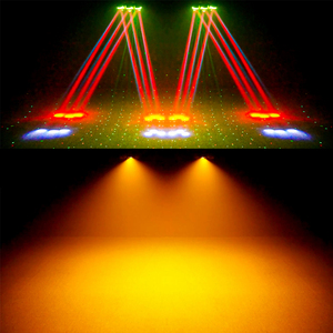Nueva Luz Móvil de Efecto Beam de 120W 6*15W RGBW Wash DMX para DJ, Discoteca, Fiesta, Boda, Espectáculo, Bar, Luz Dorada <span class=keywords><strong>Bluemoon</strong></span> Pro para Iluminación de Escenario - Product Image 3