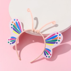 <b>Sweet</b> Fashionable Cute Cartoon <b>Flower</b> Plastic Headband for Girls Colorful One Size Fits All Hair Accessory for Children's - Product Image 4