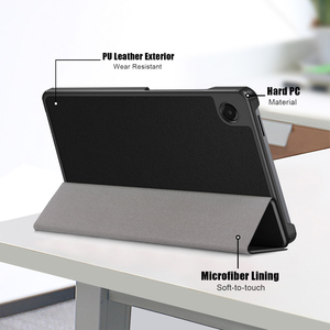 Tablet Bìa trường hợp đối với <span class=keywords><strong>Samsung</strong></span> <span class=keywords><strong>Tab</strong></span> A11 8.7 m-x135f có thể điều chỉnh chân đế, chống <span class=keywords><strong>s</strong></span>ốc Trọng lượng nhẹ vỏ cứng - Product Image 5