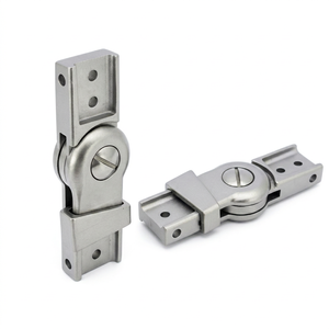 Soporte de articulación robusto de acero fundido para montaje de maquinaria con bisagra pivotante ajustable - Product Image 1