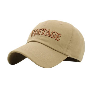 Casquette classique en coton pour homme, réglable, unie, souple, profil bas, non structurée, noire, réglable, style baseball - Product Image 1