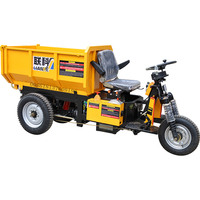 LK135 Vente en gros Mini-dumper électrique robuste pour moto, camionnette, mini-camion, 1,5 tonne, moteur 48V, batterie 2000W