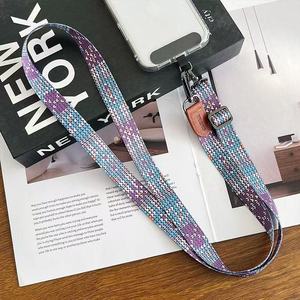 สายคล้องโทรศัพท์แบบปรับได้อเนกประสงค์ สายคล้องคอสำหรับเคสโทรศัพท์ กุญแจ บัตรประจำตัว ใช้ได้กับสมาร์ทโฟนส่วนใหญ่ แหล่งกำเนิดสินค้าไม่ทราบ ความยาว - Product Image 3
