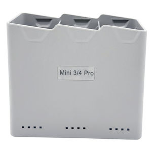Juego de 2 Baterías <span class=keywords><strong>Mini</strong></span> <span class=keywords><strong>3</strong></span>/4 y 1 Base de Carga para Drones <span class=keywords><strong>DJI</strong></span> <span class=keywords><strong>MINI</strong></span> <span class=keywords><strong>3</strong></span> y 4 Pro, Cargador de Batería Inteligente de 3850 mAh y 7.38 V - Product Image 3