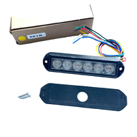 Zweifarbige 6 LED Rot Blau Gelb Weiß Grün Aufputz-LED-Blitzleuchte für Notfallfahrzeuge Wig Wags Blinker LED 661R