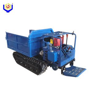 <span class=keywords><strong>Mini</strong></span>-dumper tout-<span class=keywords><strong>terrain</strong></span> multifonctionnel à chenilles, hydraulique, auto-déchargeant, à haut moment de charge, 1200 kg - Product Image 1
