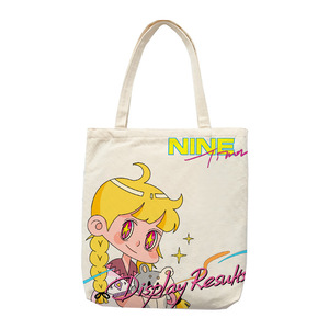 Bolso de Hombro de Lona para Estudiantes Universitarias, Clase 2026, Primavera, Gran Capacidad, Diseño Estampado, Abertura Amplia - Product Image 5