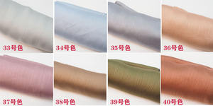 Kerudung Sutra Chiffon Crepe Satin Lace Instan 2025, Ukuran 70*175cm, Polos, Hijab Malaysia, Lembut, Cocok untuk Musim Semi dan Musim Panas - Product Image 6