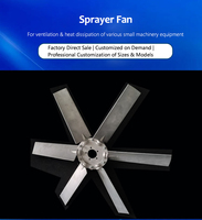 Ventilateur de séchage industriel P3-AL à pignon réglable en alliage d'aluminium, impeller axial résistant à la chaleur, ventilateur de refroidissement pour compresseur d'air