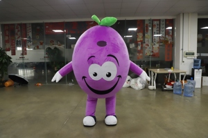 Costume de mascotte gonflable <span class=keywords><strong>en</strong></span> forme de raisin violet pour les ventes <span class=keywords><strong>en</strong></span> <span class=keywords><strong>ligne</strong></span>, nouveau, costume de mascotte de fruits et légumes, costume de mascotte de dessin animé, poupée d'action - Product Image 4