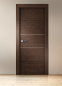 Puerta de Madera de Roble Natural Sólido de Estilo Contemporáneo, Tallada, Impermeable, para Exteriores de Casas, con Acabado Estilo Esloveno - Product Image 3