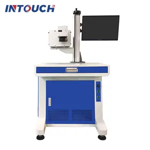 Impressora laser marcador uv, máquina de impressão para metal e plástico com marcação a laser fabricante desktop 3w 5w 10w