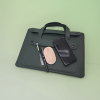 Oybp-616 sac à main de bureau à la mode avec logo personnalisé sacs pour ordinateur portable en cuir artificiel sacoche pour ordinateur portable avec manche
