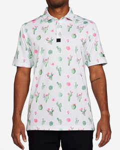 OEM Biểu Tượng Tùy Chỉnh Độ Ẩm Wicking Thể Thao Golf In Thăng Hoa Hoa Golf Polo Áo Sơ Mi Tùy Chỉnh Polo Áo Sơ Mi Cho Nam Giới - Product Image 2