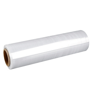 Film étirable PE 50 cm de large, transparent, qualité alimentaire, film d'emballage industriel pour la logistique et le transport - Product Image 1