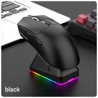 Souris Viper sans fil 3-en-1 pour les jeux, légère, base RVB, conception évidée