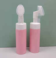 Botol Kosong Pembersih Wajah Berbusa 8oz 60ml 50ml 120ml 200ml 250ml Dispenser Sabun Plastik PET Bulat 150ml Botol Pompa Busa