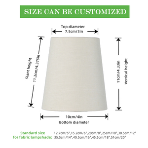 Paralume Artigianale a Clip Ecologico Moderno Coprilampada Mini Lampadario Bottiglia Piccolo Paralume - Product Image 4