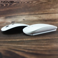 Mini USB Personalizado para Sublimación 3D, Ratón Inalámbrico para Juegos con Seguimiento de Bola para Portátil, Diseño Personalizado, Ambidiestro, en Stock