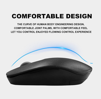 Clavier et souris sans fil 2,4 G USB ultra-mince avec 86 touches biseautées, kit clavier et souris USB multimédia, nouveau clavier à membrane pour le bureau