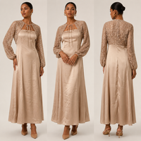 Nouvelle Robe d'Été 2026 à Bretelles Fines en Dentelle et Tulle, Ensemble 2 Pièces pour Mariage