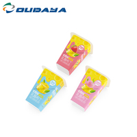 Gobelets en plastique ronds à paroi simple de 50 ml, 6,5 g, en PP de qualité alimentaire, IML, 36 mm, pour desserts, glaces, yaourts, gelées, bonbons, snacks, lait, gâteaux - Vente en gros