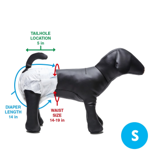 Coussinets absorbants économiques pour animaux de compagnie, taille XXS, pour animaux femelles, pour l'incontinence - Product Image 2