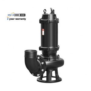 Sewage Lifting <b>Pump</b> 4 Inch Centrifugal Dirty <b>Pump</b> Wq Series Cast Iron <b>Submersible</b> Sewage Water <b>Pump</b> with Cutter Customized - Product Image 1